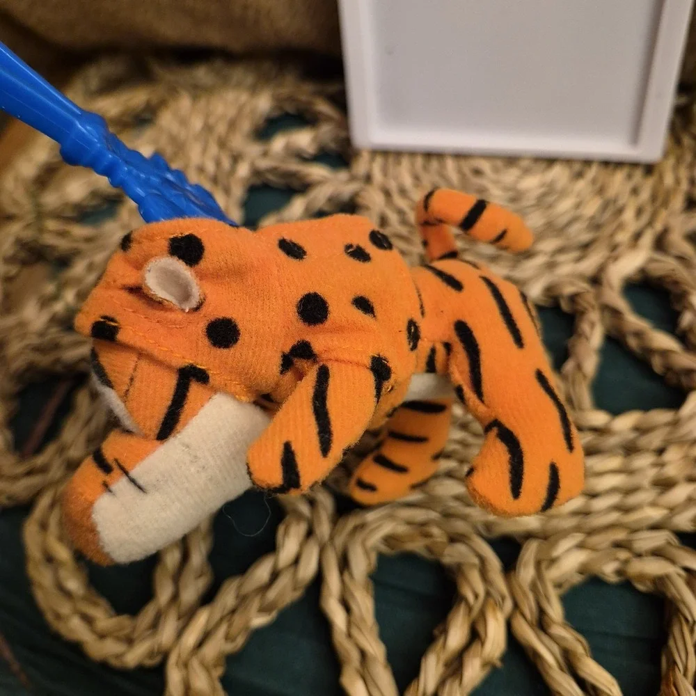 ✅2000 McDonald's Disney The Tigger Movie Plush Keychain Backpack Clip#️⃣0925